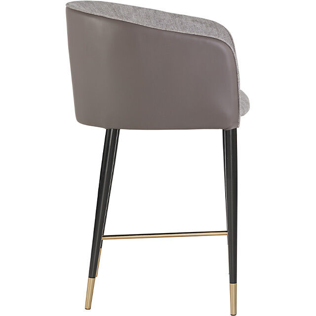 Asher Flint Grey / Napa Taupe Dining Armchair